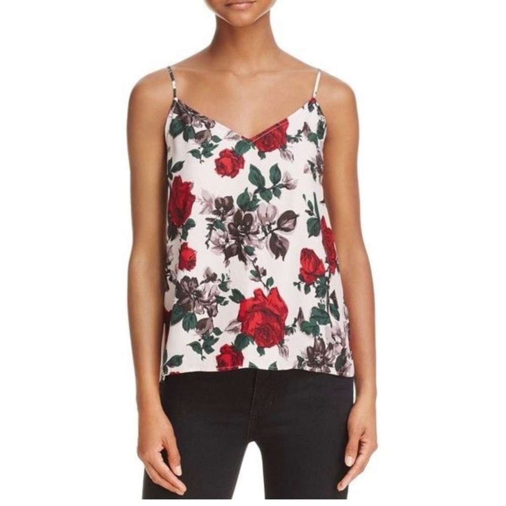 NWOT Equipment Rose Silk Cami Size XS